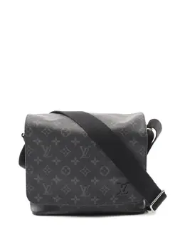 Louis Vuitton Pre-Owned: Чёрная сумка через плечо 