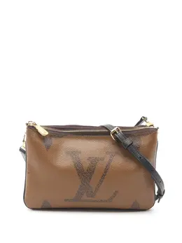 Louis Vuitton Pre-Owned: Коричневая сумка через плечо 