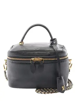 Louis Vuitton Pre-Owned: Чёрная сумка 