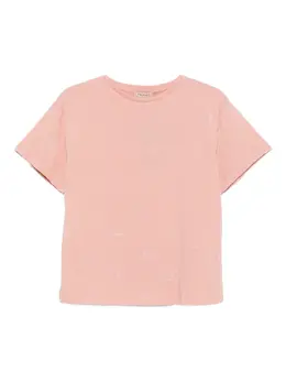 TWINSET: Розовая футболка 