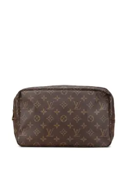 Louis Vuitton Pre-Owned: Коричневый клатч 