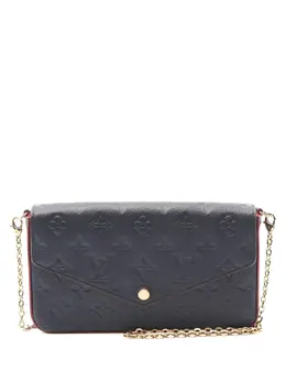 Louis Vuitton Pre-Owned: Синяя сумка через плечо 