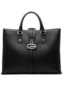 Gucci Pre-Owned: Чёрная сумка-шоппер 
