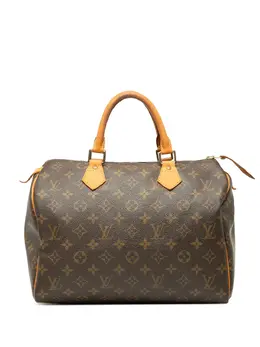 Louis Vuitton Pre-Owned: Коричневая сумка 
