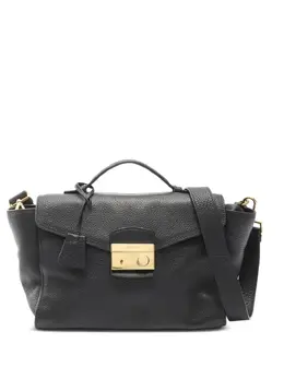 Prada Pre-Owned: Чёрная сумка-шоппер 