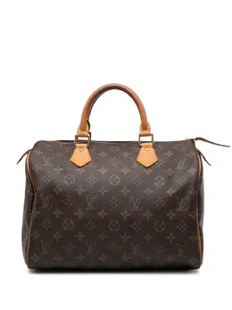 Louis Vuitton Pre-Owned: Коричневая сумка 