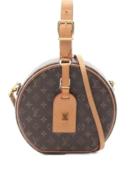 Louis Vuitton Pre-Owned: Коричневая сумка-шоппер 