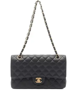 CHANEL Pre-Owned: Чёрная сумка 