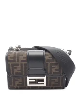 Fendi Pre-Owned: Коричневая сумка через плечо 