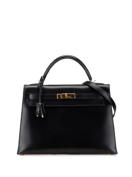 Hermès Pre-Owned: Чёрная сумка 