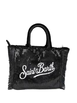 MC2 Saint Barth: Чёрная сумка-шоппер 