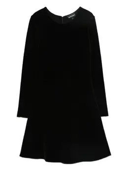 Emporio Armani: Платье с длинным рукавом 
