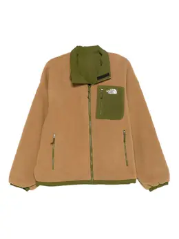 The North Face: Бежевая куртка 