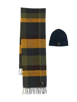 Barbour: Зелёный шарф 