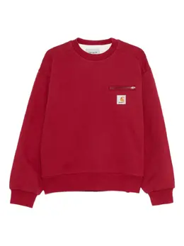 Carhartt WIP: Красный свитшот  Detroit