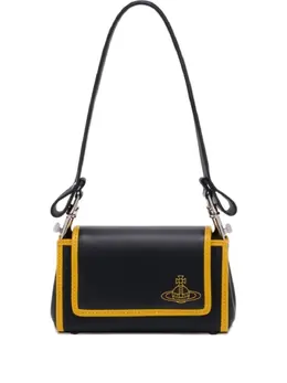 Vivienne Westwood: Чёрный клатч  Orb