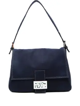 Fendi Pre-Owned: Синяя сумка 