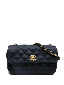 CHANEL Pre-Owned: Чёрная сумка 