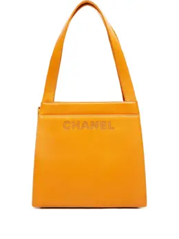 CHANEL Pre-Owned: Жёлтая сумка 