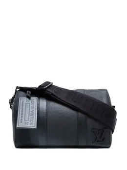 Louis Vuitton Pre-Owned: Чёрный чемодан 