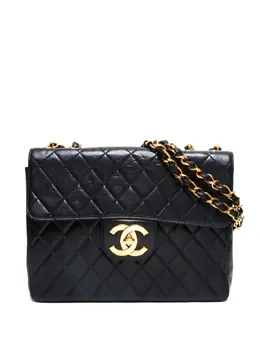 CHANEL Pre-Owned: Чёрная сумка 