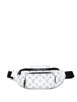Louis Vuitton Pre-Owned: Белая поясная сумка 