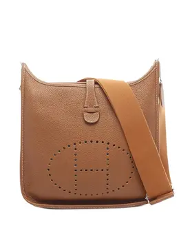 Hermès Pre-Owned: Коричневая сумка через плечо 