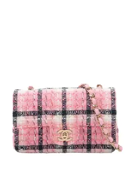 CHANEL Pre-Owned: Чёрная сумка через плечо 