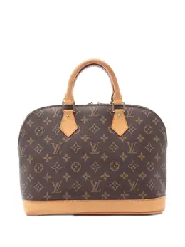 Louis Vuitton Pre-Owned: Коричневая сумка-шоппер 