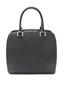Louis Vuitton Pre-Owned: Чёрная сумка-шоппер 
