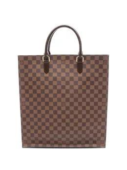 Louis Vuitton Pre-Owned: Коричневая сумка-шоппер 