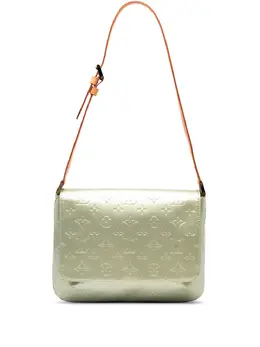 Louis Vuitton Pre-Owned: Зелёная сумка 