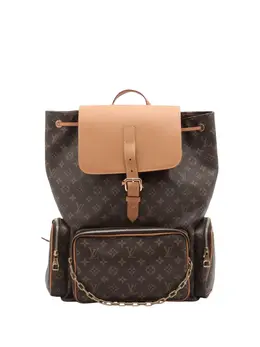 Louis Vuitton Pre-Owned: Коричневый рюкзак 