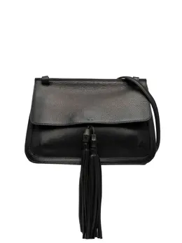 Gucci Pre-Owned: Чёрная сумка через плечо 