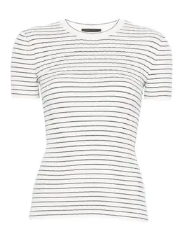 Emporio Armani: Топ в полоску 