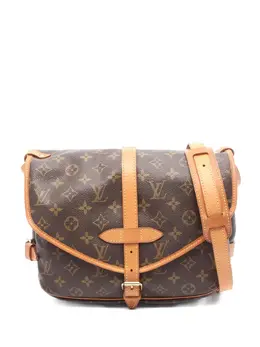 Louis Vuitton Pre-Owned: Коричневая сумка 