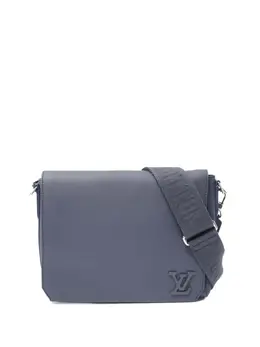 Louis Vuitton Pre-Owned: Голубая сумка через плечо 