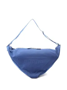 Prada Pre-Owned: Голубая сумка 