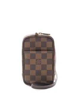 Louis Vuitton Pre-Owned: Коричневая сумка через плечо 