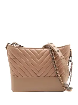 CHANEL Pre-Owned: Коричневая сумка 