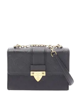 Louis Vuitton Pre-Owned: Чёрная сумка через плечо 