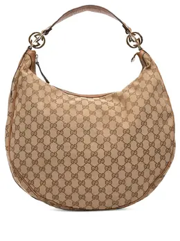 Gucci Pre-Owned: Коричневая сумка 