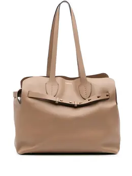 Burberry Pre-Owned: Коричневая поясная сумка 