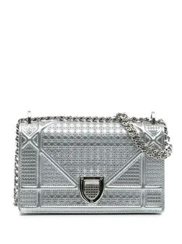 Christian Dior Pre-Owned: Серебристая сумка через плечо 