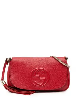 Gucci Pre-Owned: Красная сумка через плечо 