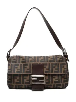 Fendi Pre-Owned: Коричневая сумка 