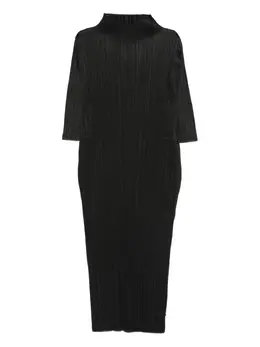 Pleats Please Issey Miyake: Платье миди 