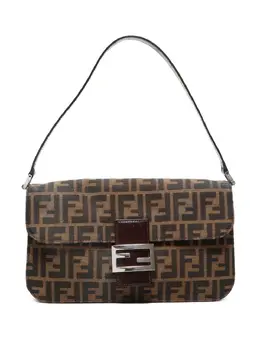 Fendi Pre-Owned: Коричневая сумка 