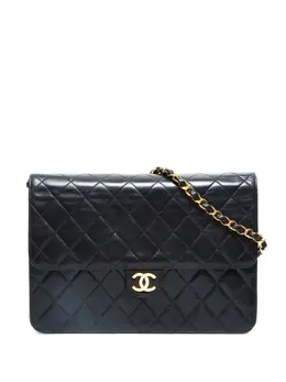 CHANEL Pre-Owned: Чёрная сумка 