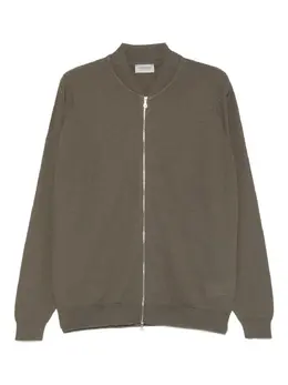 John Smedley: Зелёный кардиган 